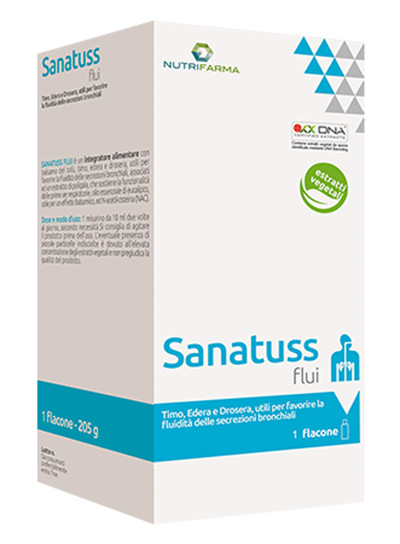 NUTRIFARMA SANATUSS FLUI 170 ML - doctorpill.it