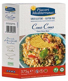 PIACERI MEDITERRANEI COUS COUS DI MAIS 375 G - doctorpill.it
