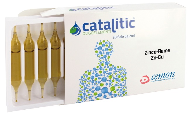 CATALITIC OLIGOELEMENTI ZINCO RAME ZN-CU 20 FIALE 2 ML - doctorpill.it