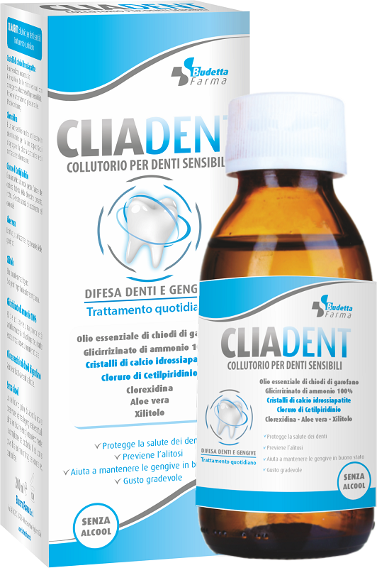 CLIADENT COLLUTORIO DENTI SENSIBILI 200 ML - doctorpill.it