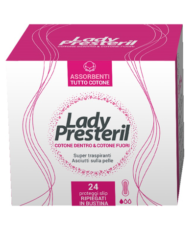 LADY PRESTERIL COTTON POWER PROTEGGI SLIP POCKET ANATOMICI RIPIEGATI PROMO 24 PEZZI - doctorpill.it