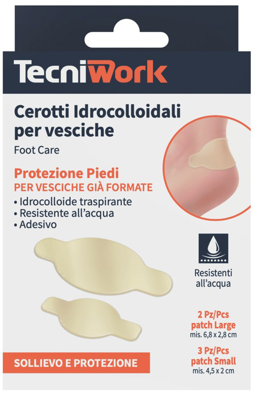 CEROTTI IDROCOLLOIDALI PER VESCICHE 5 PEZZI - doctorpill.it