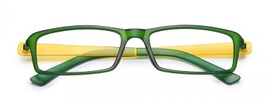 OCCHIALE DA LETTURA PREMONTATO TWINS SILVER LIGHT VE/GIALLO +3,00 - doctorpill.it