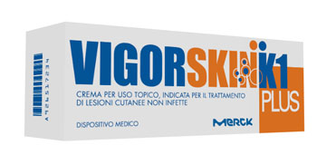 VIGORSKIN K1 PLUS CREMA PER LESIONI CUTANEE NON INFETTE 100 ML - doctorpill.it