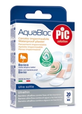 CEROTTO PIC AQUABLOC MIX ANTIBATTERICO 20 PEZZI - doctorpill.it