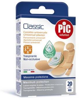 CEROTTO PIC CLASSIC MIX ANTIBATTERICO 20 PEZZI - doctorpill.it