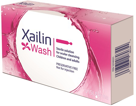 XAILIN WASH SOLUZIONE STERILE OCULARE 20 FLACONCINI 5 ML MONODOSE - doctorpill.it