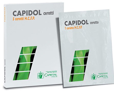 CEROTTO DERMICO CAPIDOL HIGH CONCENTRATION FROZEN PHOSPHOLIPO 5 CEROTTI - doctorpill.it