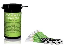 STRISCE MISURAZIONE GLICEMIA ONETOUCH SELECT PLUS 25 STRISCE - doctorpill.it
