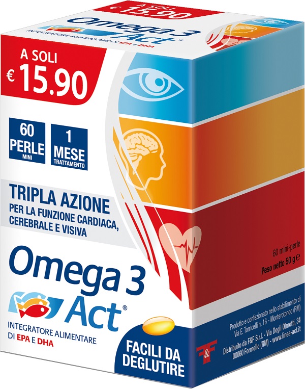 OMEGA 3 ACT 540MG 60 PERLE MINI - doctorpill.it