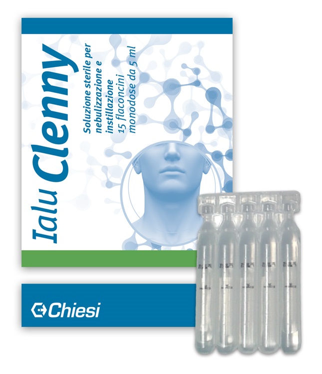 IALU CLENNY 15 FLACONCINI 5 ML SOLUZIONE STERILE PER NEBULIZZAZIONE E INSTILLAZIONE CON ACIDO IALURONICO - doctorpill.it