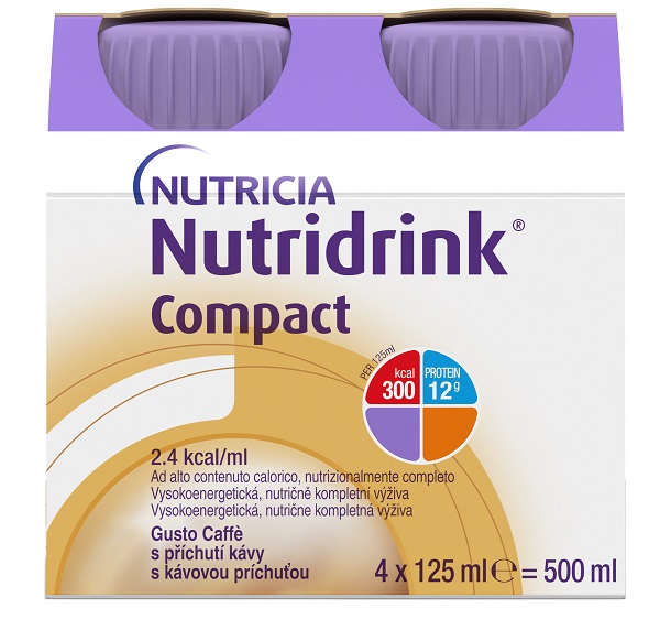 NUTRICIA NUTRIDRINK COMPACT GUSTO CAFFE' 4 BOTTIGLIE DA 125 ML - doctorpill.it