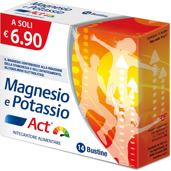 MAGNESIO E POTASSIO ACT 14 BUSTINE - doctorpill.it