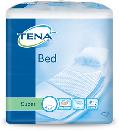 TRAVERSA PER INCONTINENZA NON RIMBOCCABILE TENA BED SUPER 60X90CM 35 PEZZI - doctorpill.it