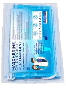 MASCHERINA CHIRURGICA BIMBO 10 PEZZI - doctorpill.it