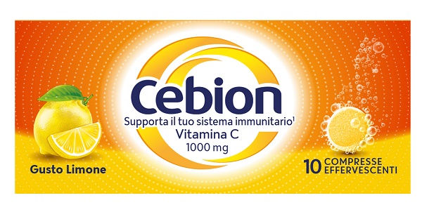 CEBION EFFERVESCENTE VITAMINA C LIMONE 10 COMPRESSE - doctorpill.it