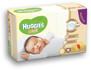 PANNOLINO HUGGIES EXTRA CARE BEBE' BASE 1 28 PEZZI - doctorpill.it