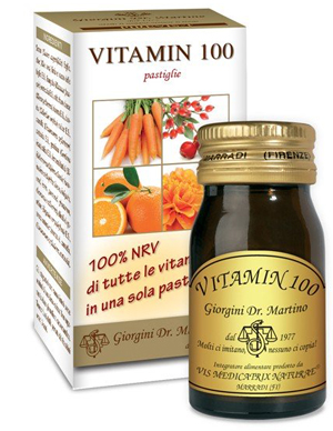 VITAMIN 100 60 PASTIGLIE - doctorpill.it