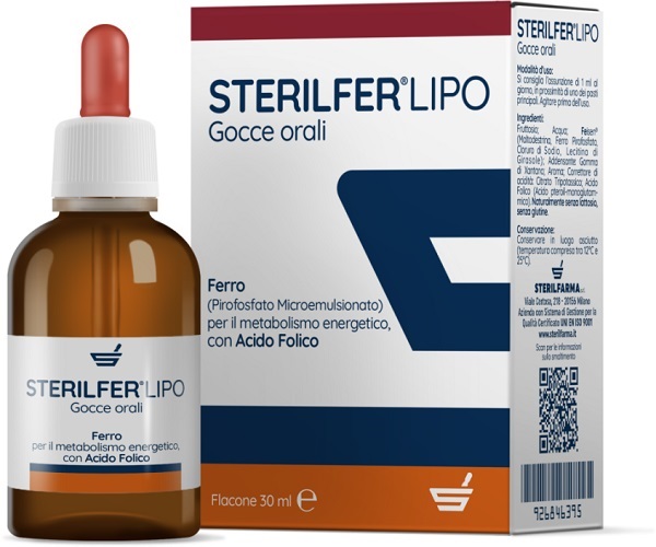 STERILFER LIPO GOCCE 30 ML - doctorpill.it