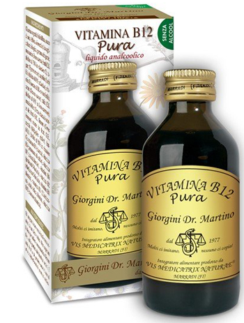 VITAMINA B12 PURA 100 ML LIQUIDO ANALCOLICO - doctorpill.it