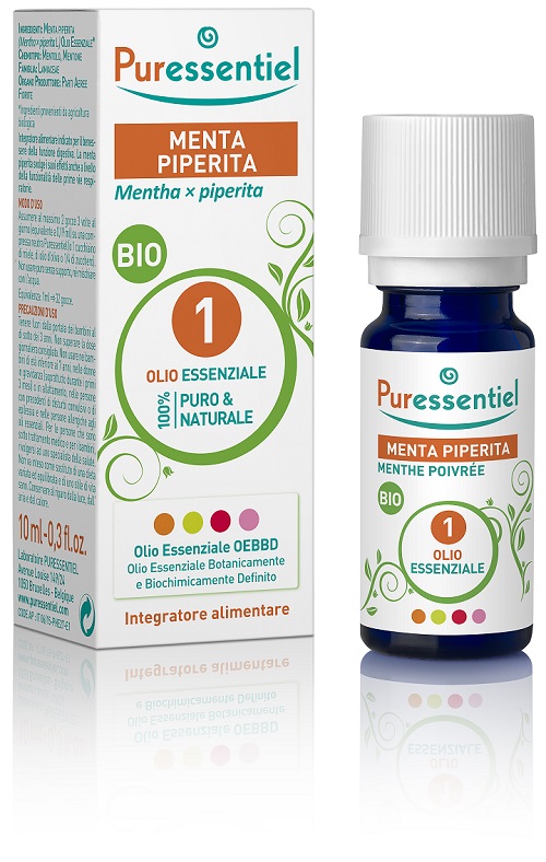 PURESSENTIEL MENTA PIPERITA OLIO ESSENZIALE BIO 10 ML - doctorpill.it