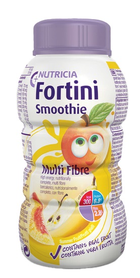 FORTINI SMOOTHIE MULTI FIBRE GUSTO FRUTTI GIALLI 200 ML - doctorpill.it