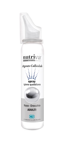 NUTRIVA ARGENTO COLLOIDALE NASO/ORECCHIE 100 ML - doctorpill.it
