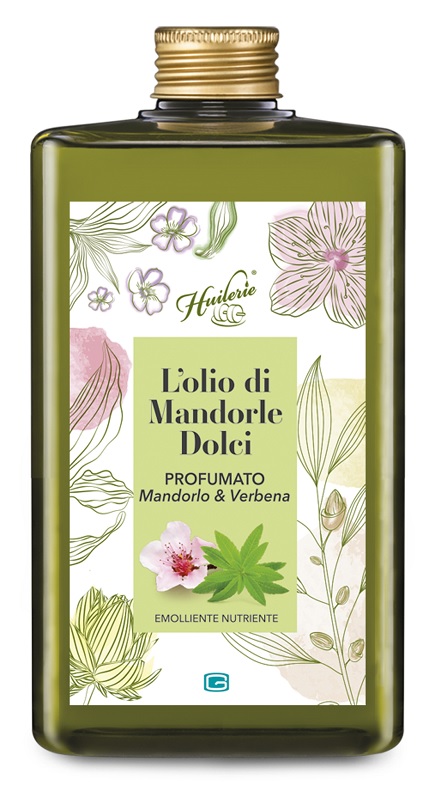 HUILERIE L'OLIO DI MANDORLE DOLCI PROFUMATO MANDORLO & VERBENA 300 ML - doctorpill.it