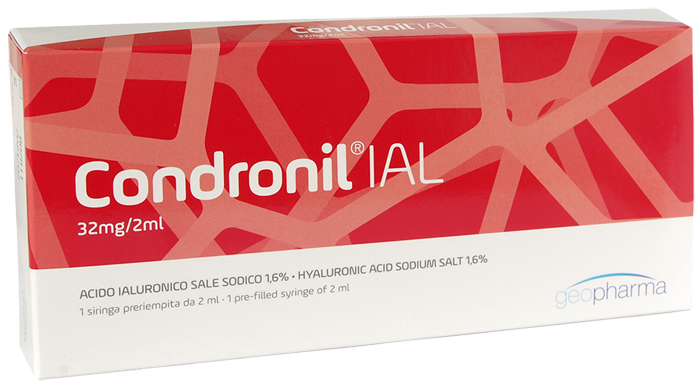 SIRINGA INTRA-ARTICOLARE CONDRONIL IAL ACIDO IALURONICO 1,6% 2 ML - doctorpill.it