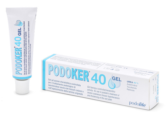PODOKER 40 GEL AZIONE CHERATOLITICA TUBO DA 30 ML CON APPLICATORE - doctorpill.it