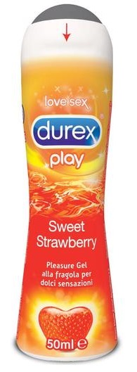 DUREX FRAGOLA GEL LUBRIFICANTE 50 ML - doctorpill.it