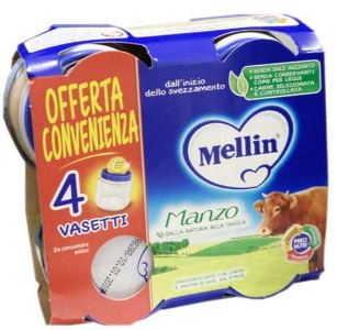 MELLIN OMOGENEIZZATO MANZO 4X80 G - doctorpill.it