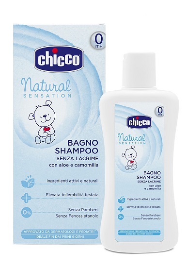 CHICCO BAGNO SHAMPOO NATURAL SENSATION 500 ML - doctorpill.it