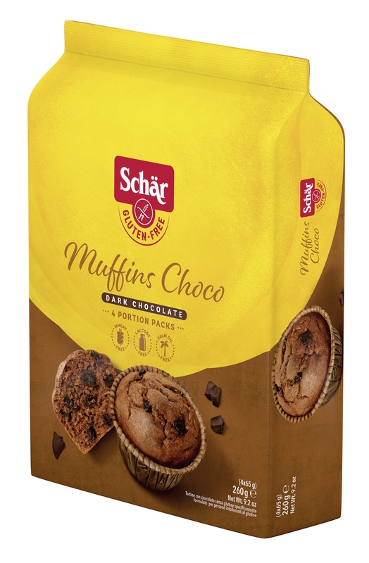 SCHAR MUFFINS CHOCO TORTINE CON CIOCCOLATO FONDENTE 4 PORZIOI DA 65 G - doctorpill.it