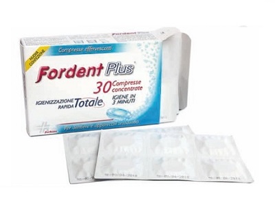 FORDENT PLUS 30 COMPRESSE CONCENTRATE PER DENTIERE E APPARECCHI ORTODONTICI - doctorpill.it