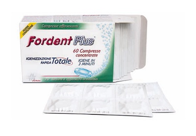 FORDENT PLUS 60 COMPRESSE CONCENTRATE PER DENTIERE E APPARECCHI ORTODONTICI - doctorpill.it