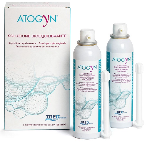 ATOGYN DISPOSITIVO IGIENE VAGINALE E RIPRISTINO PH FISIOLOGICO BAG ON VALVE 2 PEZZI DA 125ML - doctorpill.it