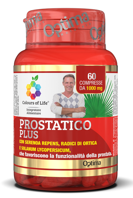 COLOURS OF LIFE PROSTATICO PLUS 60 COMPRESSE 1000 MG - doctorpill.it