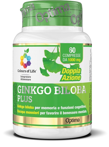 COLORUS OF LIFE GINKGO BILOBA PLUS 60 COMPRESSE 1000 MG - doctorpill.it