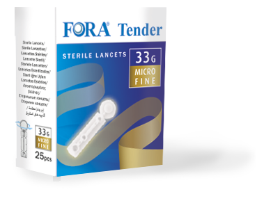 LANCETTE PUNGIDITO FORA TENDER 33 GAUGE 25 PEZZI - doctorpill.it