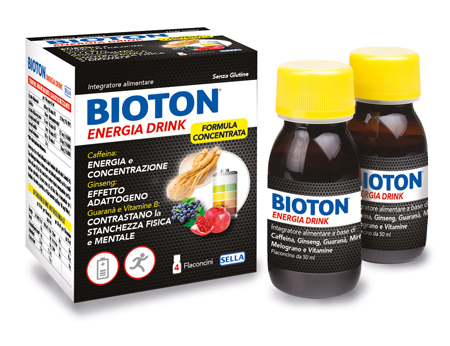 BIOTON ENERGIA DRINK 4 FLACONCINI X 50 ML - doctorpill.it