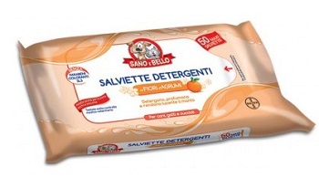 SANO E BELLO SALVIETTE DETERGENTI AI FIORI D'AGRUMI 50 PEZZI - doctorpill.it