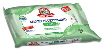 SANO E BELLO SALVIETTE DETERGENTI ALL'ALOE 50 PEZZI - doctorpill.it