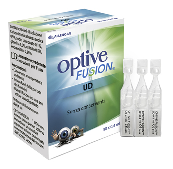 OPTIVE FUSION UD SOLUZIONE OFTALMICA STERILE 30 FLACONCINI MONODOSE 0,4 ML - doctorpill.it