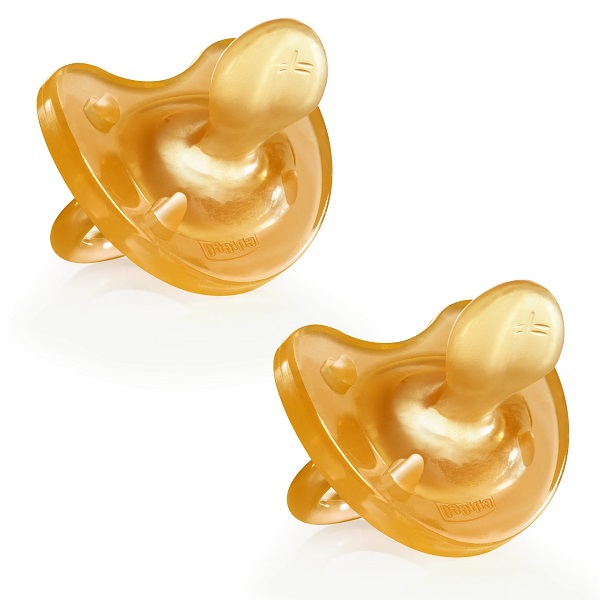 CHICCO GOMMOTTO IN CAUCCIU' 0-6 MESI 2 PEZZI - doctorpill.it