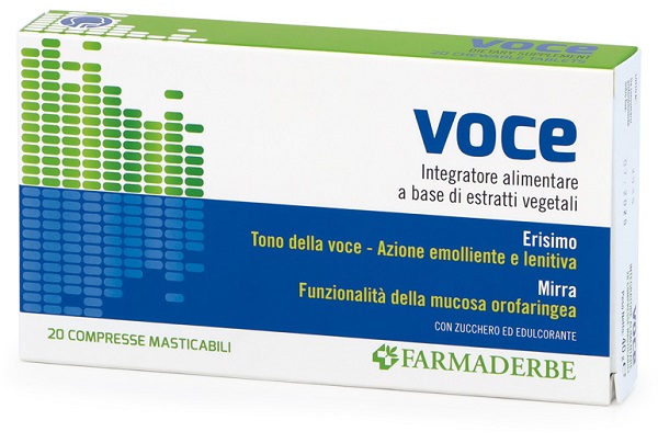 VOCE 20 COMPRESSE MASTICABILI - doctorpill.it
