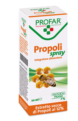 PROPOLI SPRAY ESTRATTO SECCO 12% 20 ML PROFAR - doctorpill.it