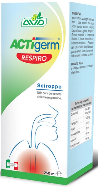 ACTIGERM RESPIRO SCIROPPO 250 ML - doctorpill.it