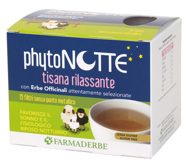 PHYTO NOTTE TISANA RILASSANTE 15 FILTRI DA 18 G - doctorpill.it
