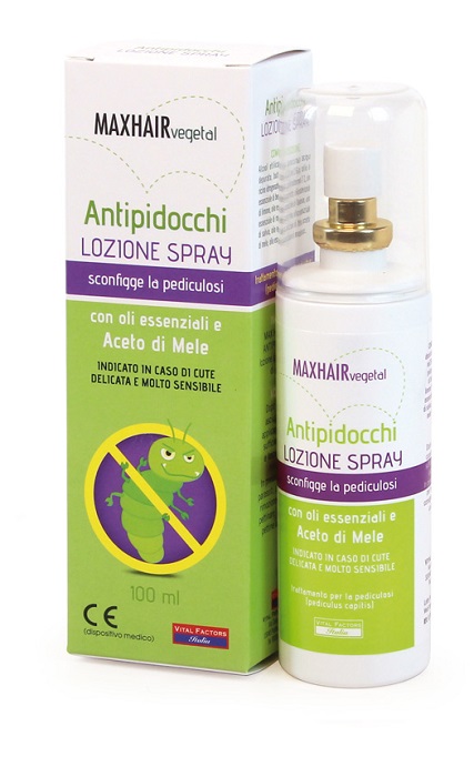MAXHAIR VEGETAL SPRAY TRATTAMENTO PIDOCCHI 100 ML - doctorpill.it